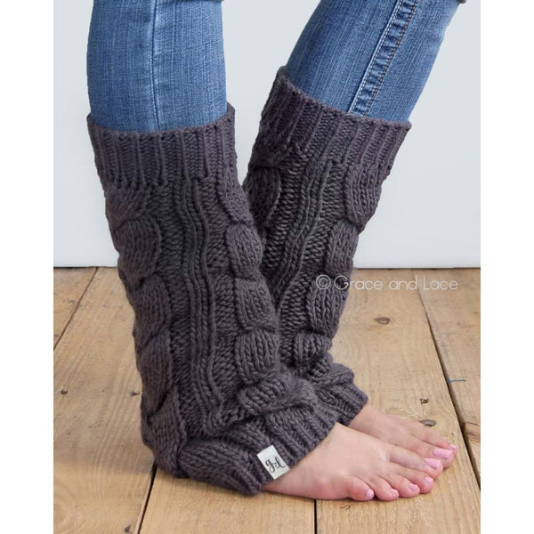 Cable Knit Leg Warmers – Sock Garden